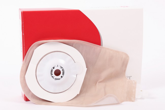 One Piece Urostomy Pouch - Regular Wear, Convex Calgary